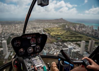 Honolulu Aerial View