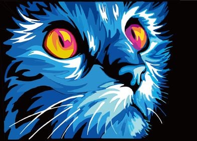 Great Cat Pop Art