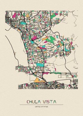 Chula Vista Map