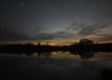 Sunset on the Lake