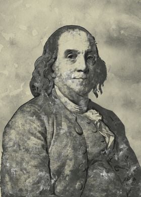 Benjamin Franklin Vintage 