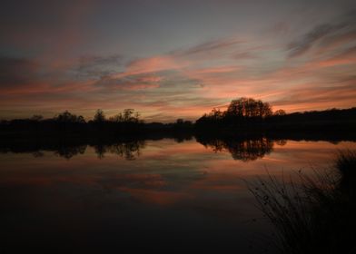 Sunset on the Lake