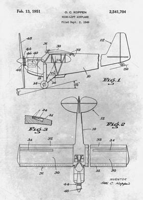 No002 HighLift airplane