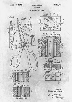 No030 1944 Scissors