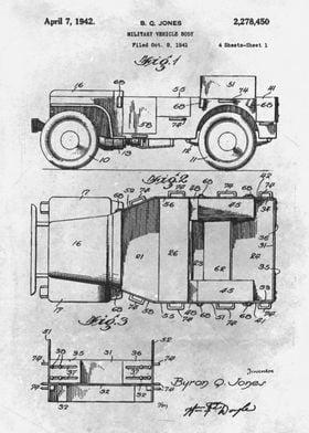 No15 Military vehicle body