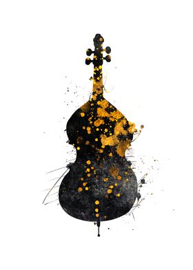 Contrabass music art