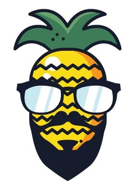 Hipster Pineapple 