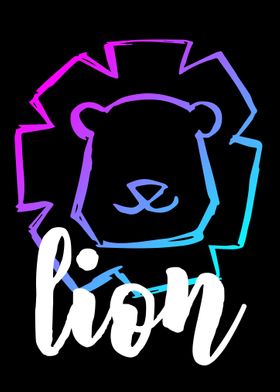 Neon Lion 4