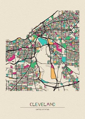 Cleveland Map