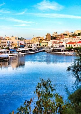 Small port in Greece
