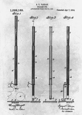 No144 Billiard Cue