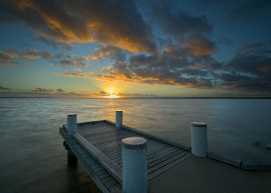 Jetty sunrise