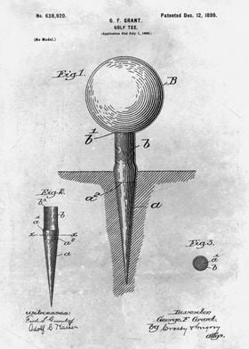 No102 Golf Tee