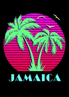 'jamaica Pink Sunset' Poster By El Tropico 