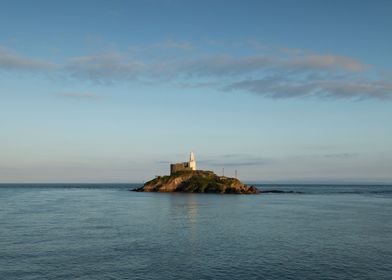 Mumbles Lighthouse island