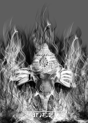 Ganesha in Fire