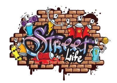 Graffiti word characters