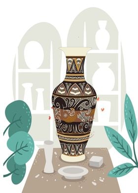 Sarawak pottery