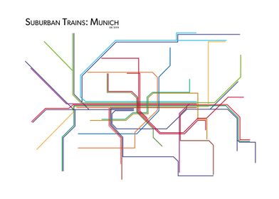Surburban Trains Munich