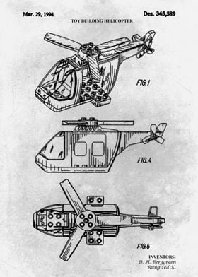 No172 Toy building helicop