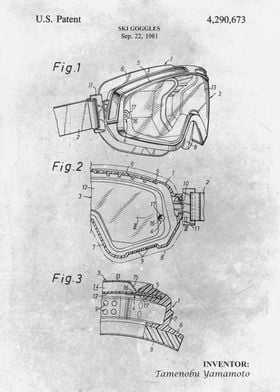 No197 Ski Goggles