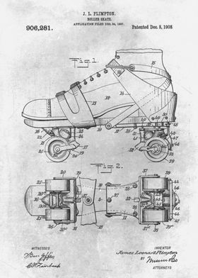 No181 Roller skate