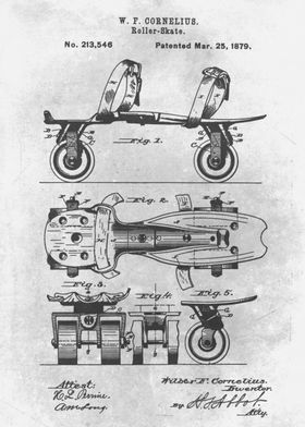 No184 Roller Skate