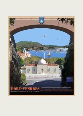 Dome Port Vendres poster