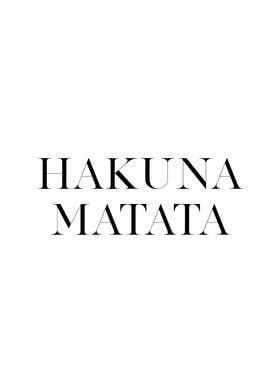 Hakuna Matata 3