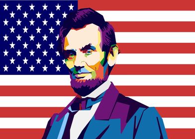 Abraham Lincoln Poster Art