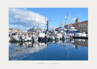 Port Vendres harbour