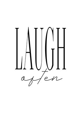 Laugh often
