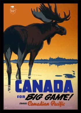 Canada Vintage Poster