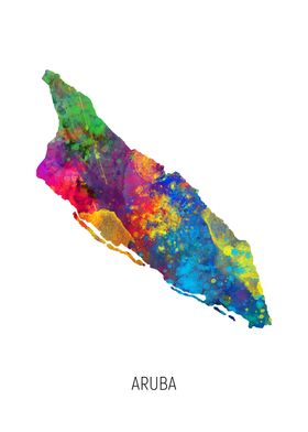 Country Map Colour Named-preview-1