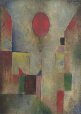 Paul Klee Red Balloon