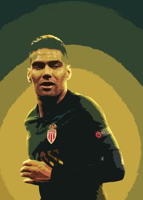 Radamel Falcao Painting