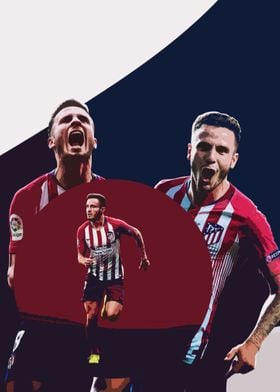 Saul Niguez Painting