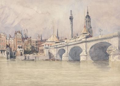 David Cox London Bridge