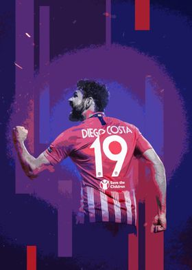 Diego Costa Painting