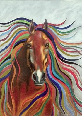 Horse Painting modern art