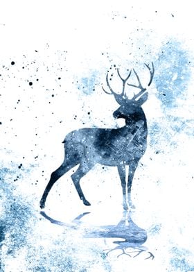 illustration of a deer