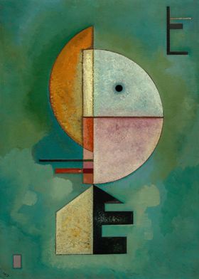 Wassily Kandinsky Upward