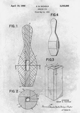 No238 Bowling pin