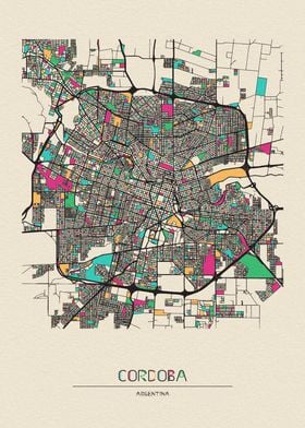 Cordoba Map