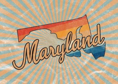 Maryland State Vintage 70s