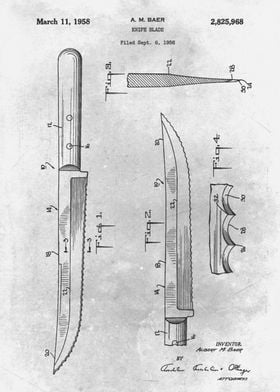 No218 Knife blade