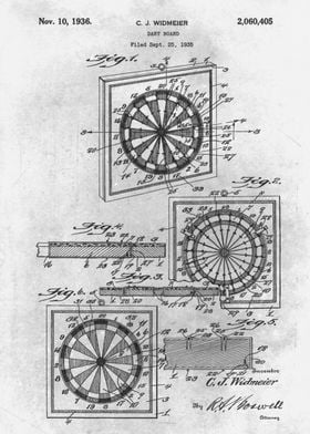 No251 Dart board