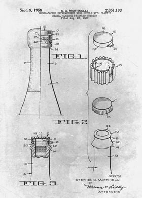 No243 Crown capped wine