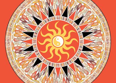 Sunshine mandala