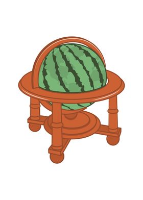 Watermelon Globe